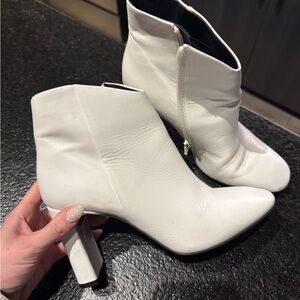 GAP White Ankle Booties